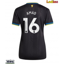 Manchester United Amad Diallo #16 Replica Third Shirt Ladies 2025-26 Short Sleeve